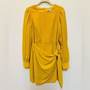 Yumi Kim Yellow/Mustard Long Sleeve Dress Size XS